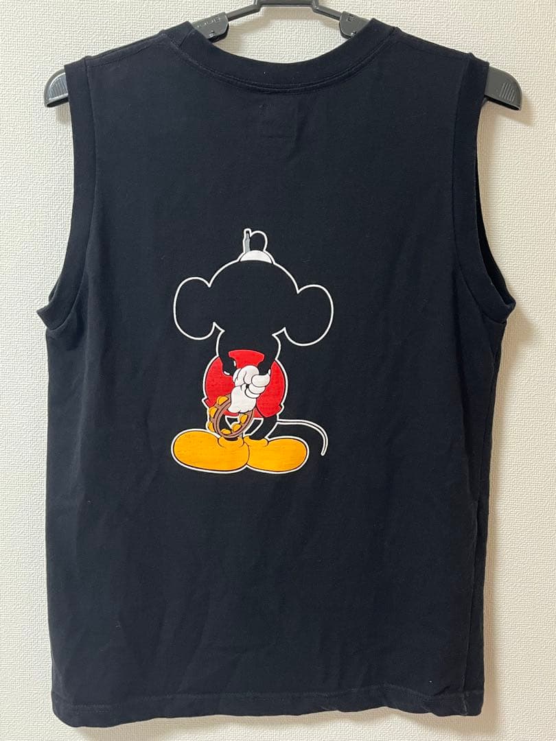 私物 キムタク着用 ナンバーナイン ミッキー ノースリーブ Tシャツ 3