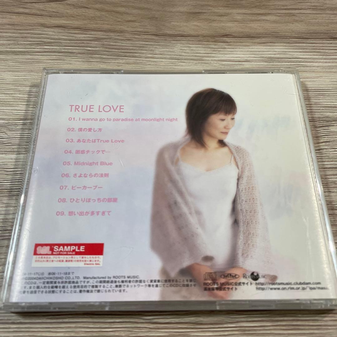 高木麻早　TRUE LOVE CDアルバム　見本盤　サンプル