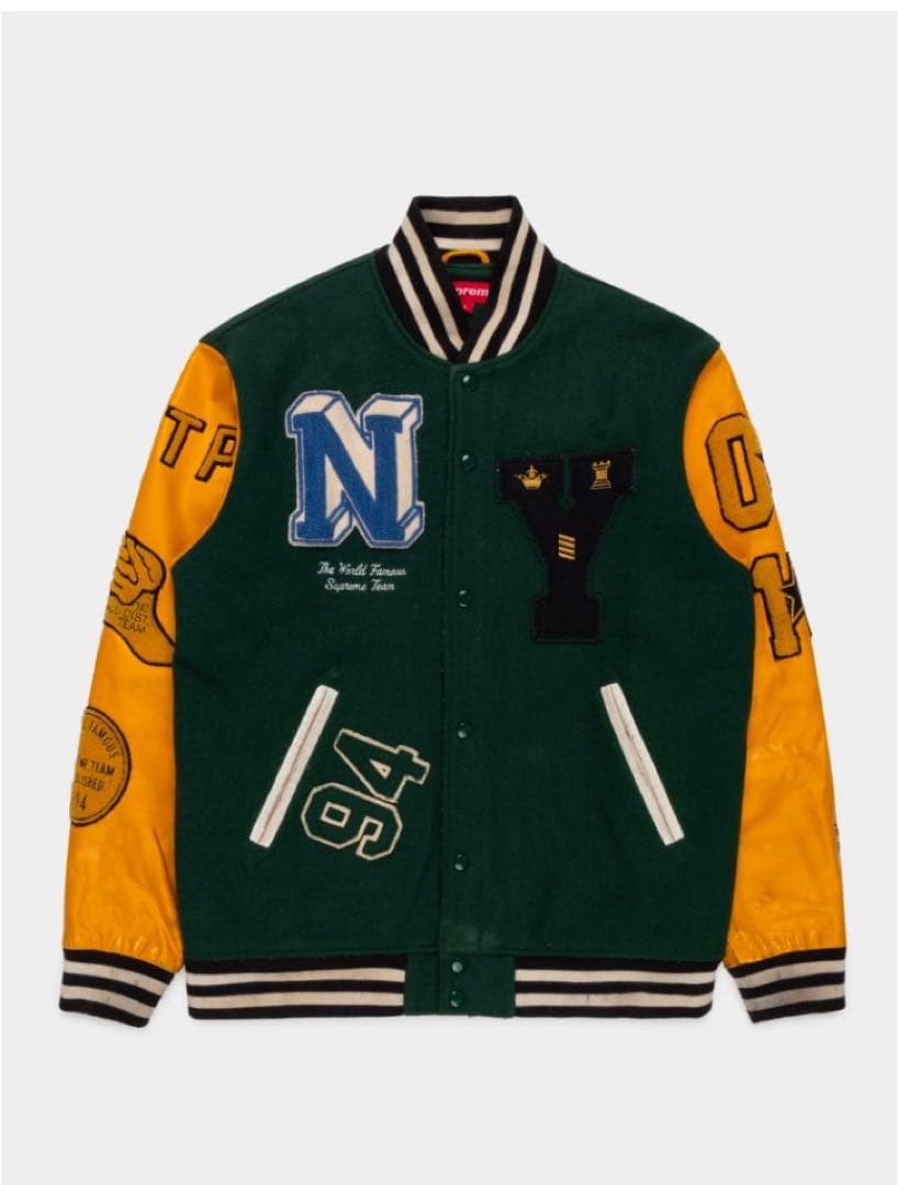 ジャケット・アウター Supreme Team Varsity Jacket
