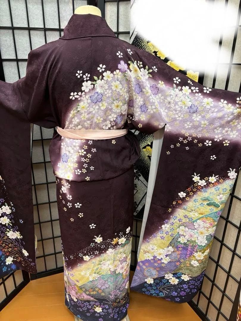 の*の様 振袖Adam&Eve（着物のみ）