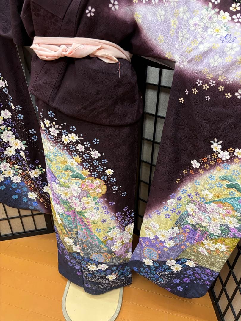 の*の様 振袖Adam&Eve（着物のみ）