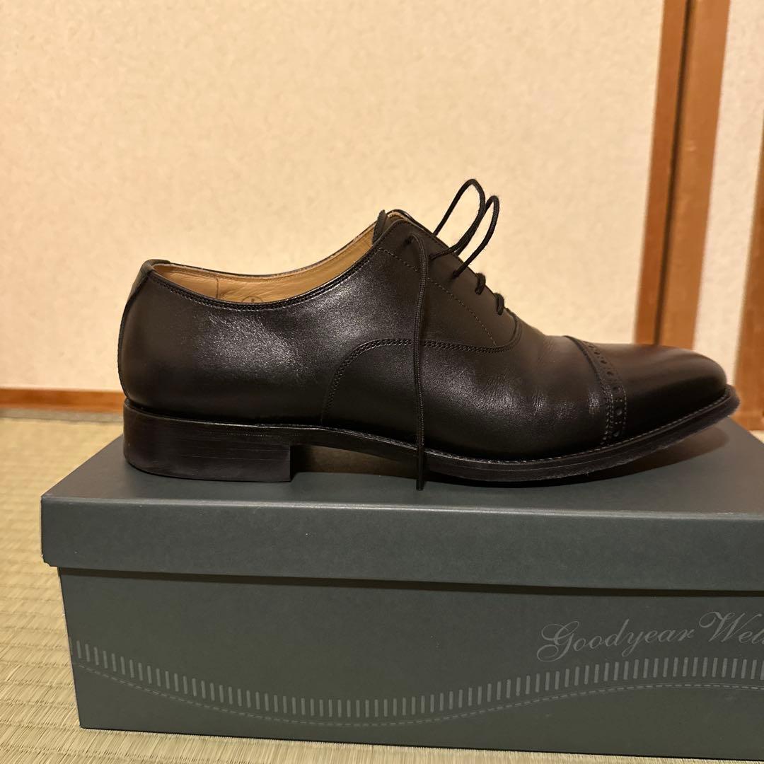 Scotch Grain ブラック 革靴