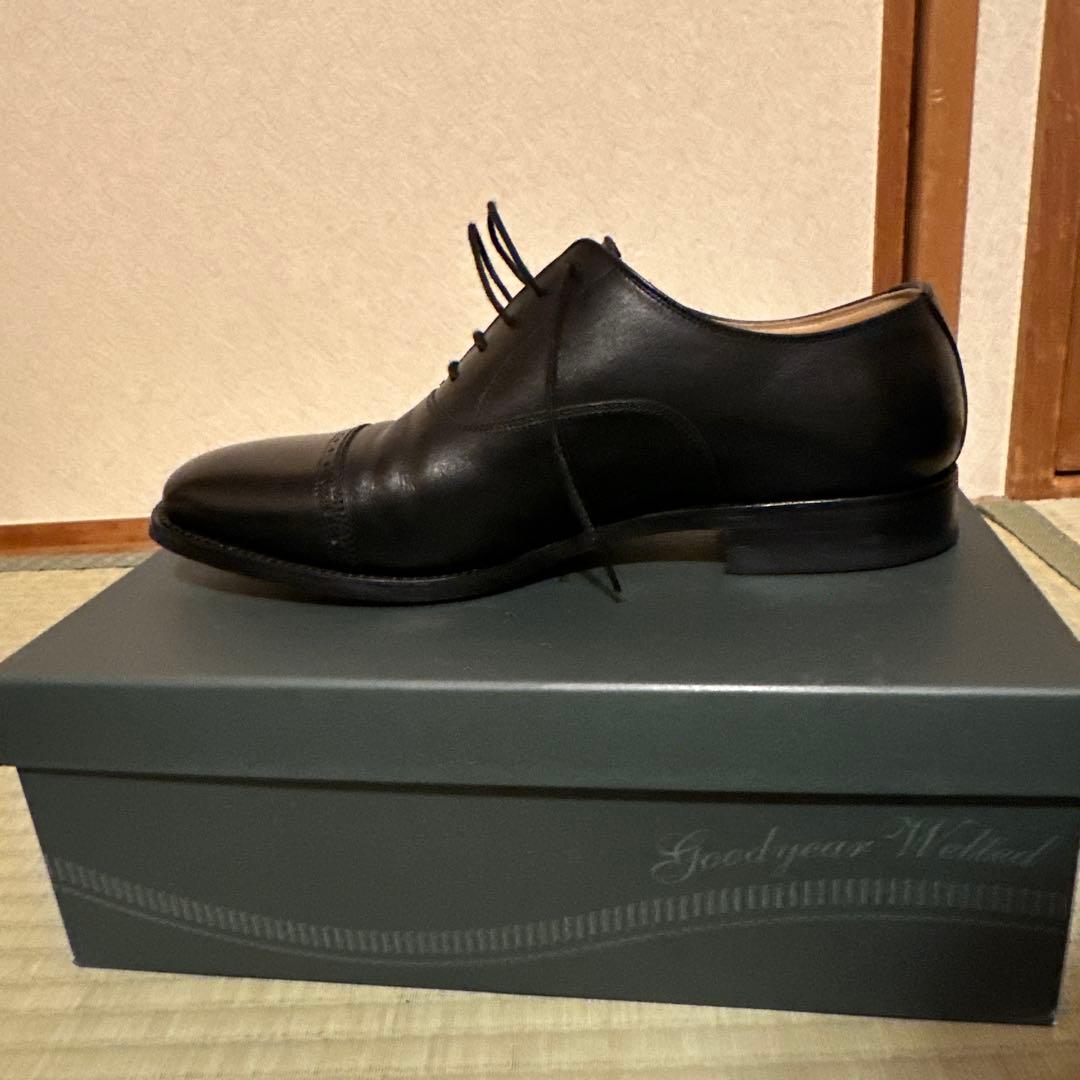 Scotch Grain ブラック 革靴