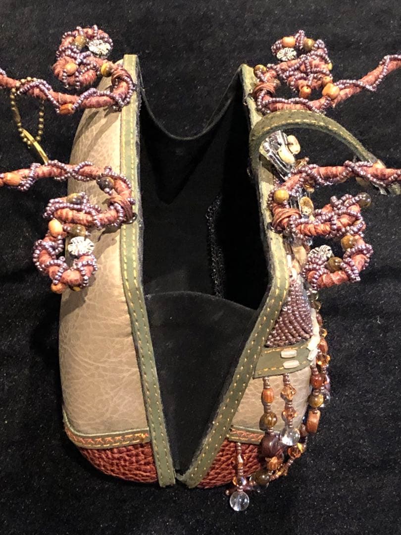 MARY FRANCES パーティーバック リゾート エスニック ゴージャス！