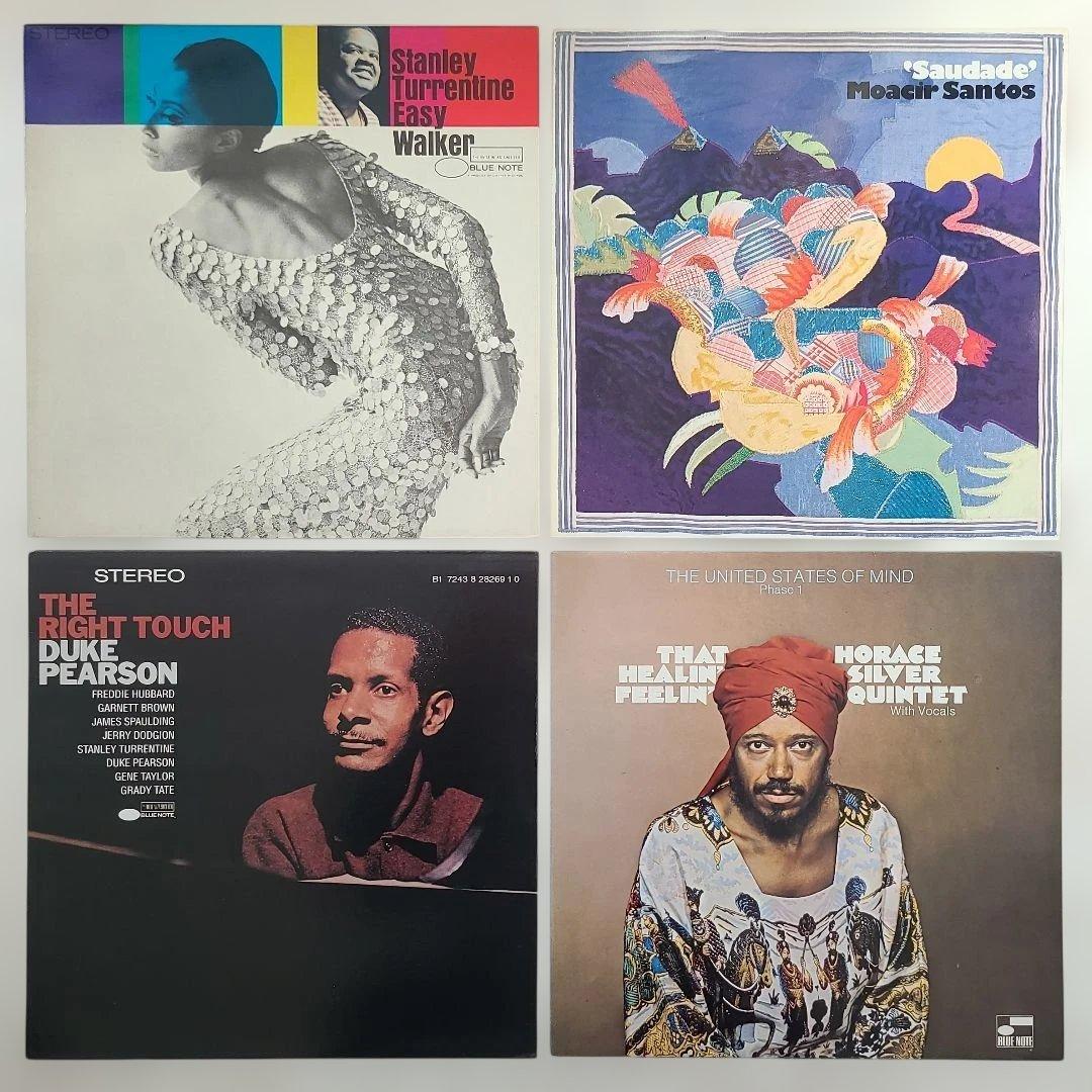 ★BLUE NOTEレアグルーヴ、サバービア★名盤ＬP４枚セット