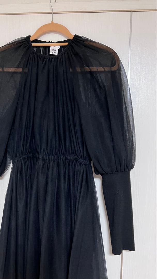 noir kei ninomiya ブラックドレス