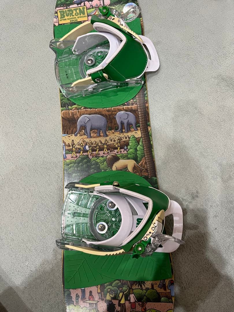 Burton キッズ　スノーボード バインディング　afterschool 80