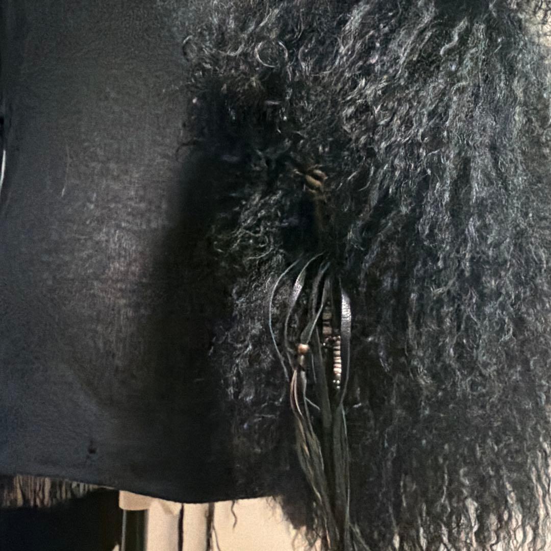 14th addiction レザー ファー バッグ v系 archive