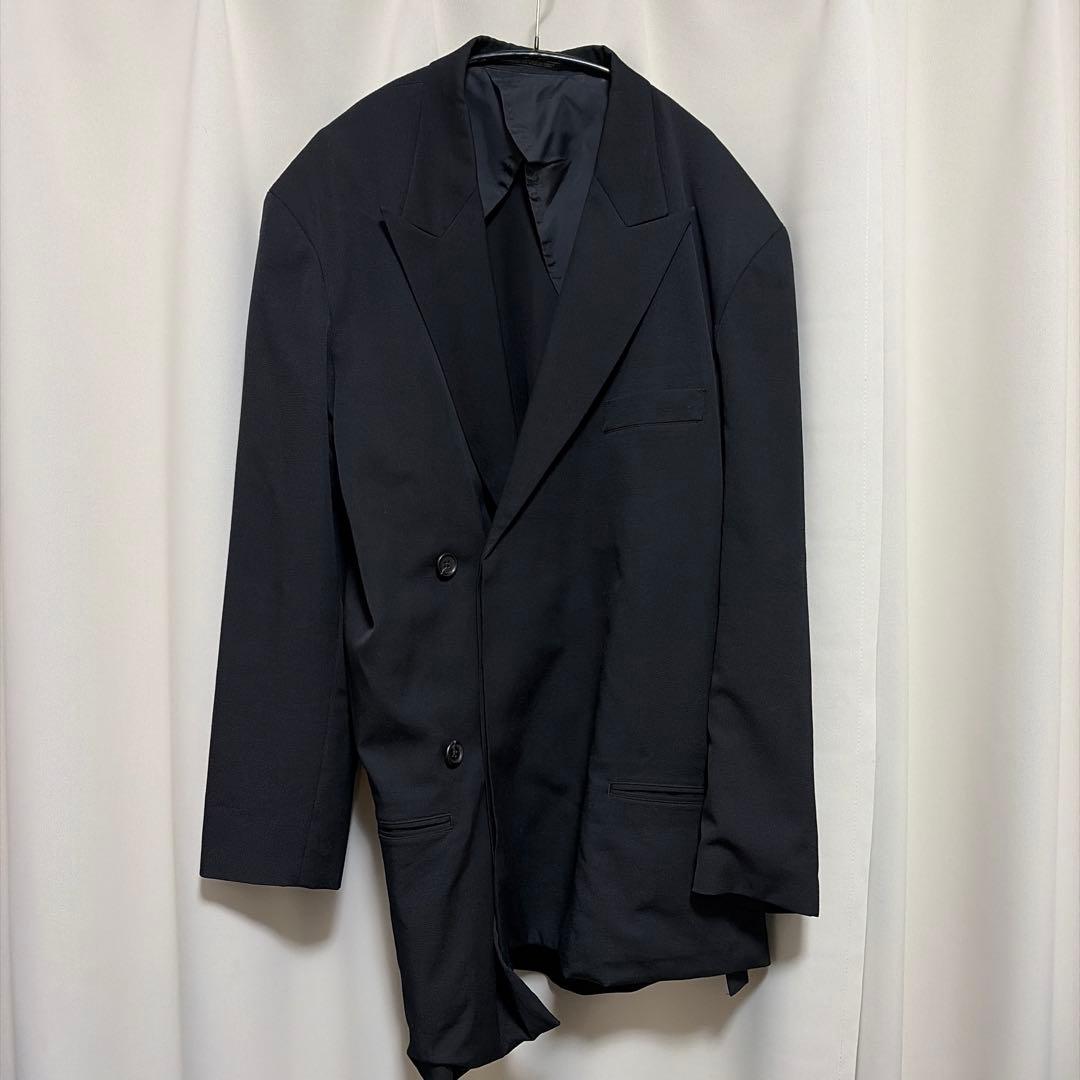 23SS Yohji Yamamoto ドレープジャケット LOOK着用