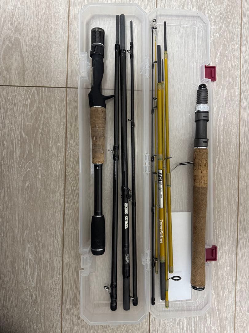 WILD SIDE ルアーロッド ケース付き