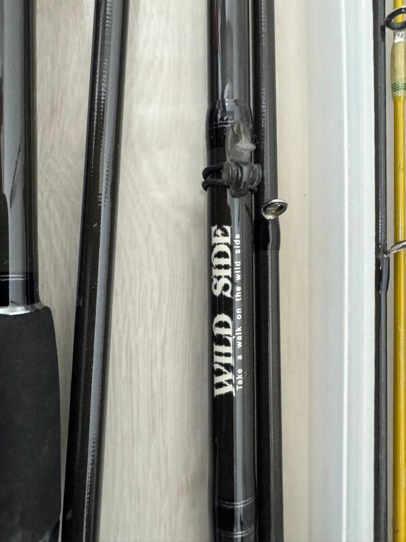 WILD SIDE ルアーロッド ケース付き