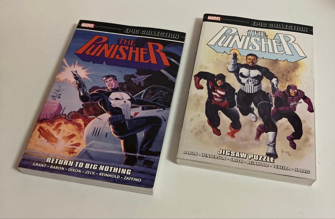 アメコミ・英語　PUNISHER エピック・コレクション　2冊セット