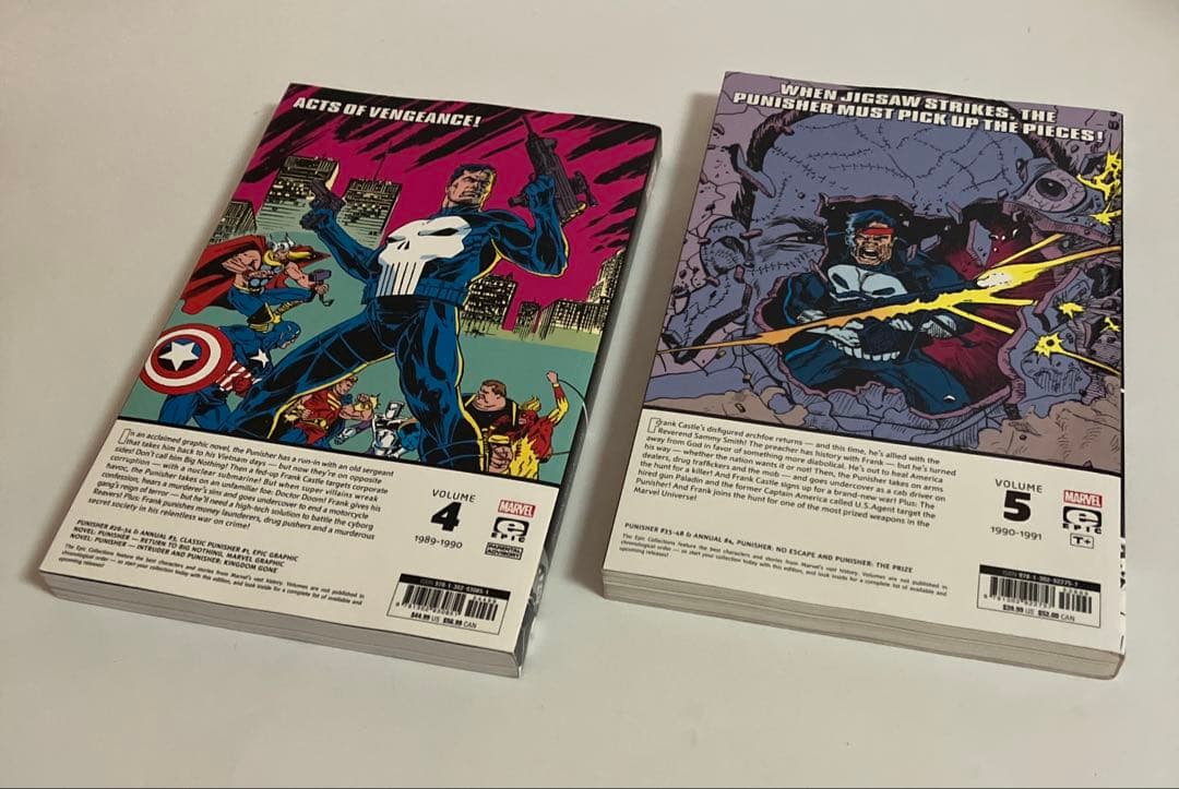 アメコミ・英語　PUNISHER エピック・コレクション　2冊セット