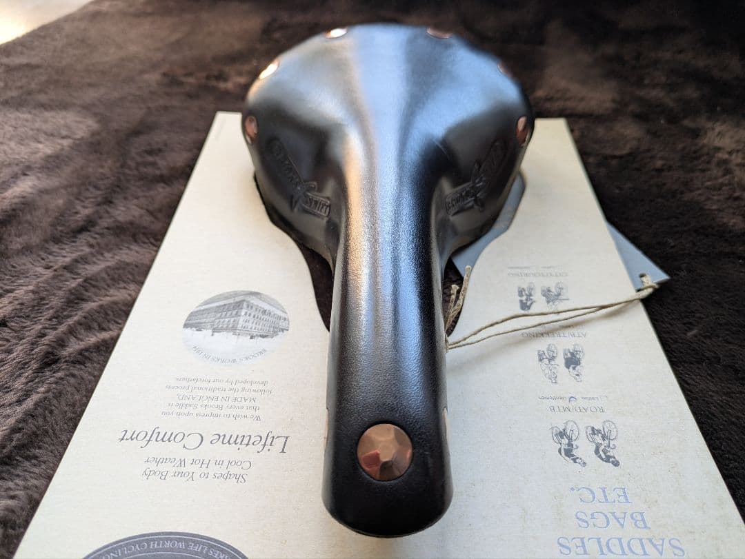 Brooks Swift ブルックス スイフト 銅鋲　天然皮革　箱付き