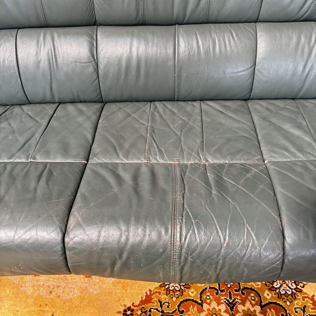 ꧁LNAX꧂3人掛けアームソファ 肘置き 肘掛け レザー 合成皮革 リビング