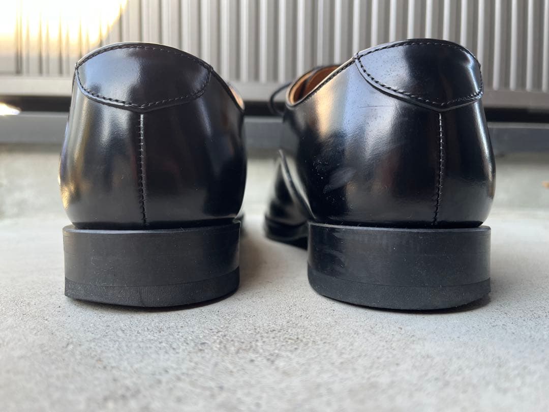 REGAL ブラック ドレスシューズ ストレートチップ