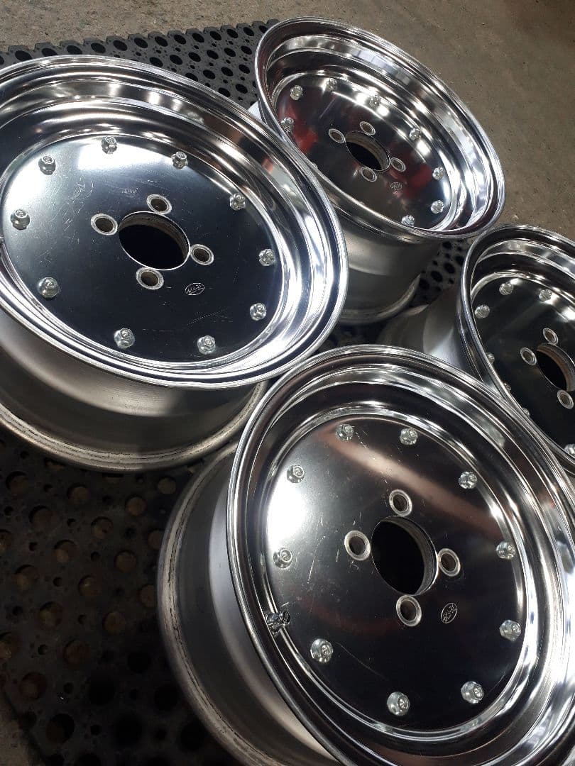 SSRマークⅠ 4穴100 希少良サイズスピードスターホイール