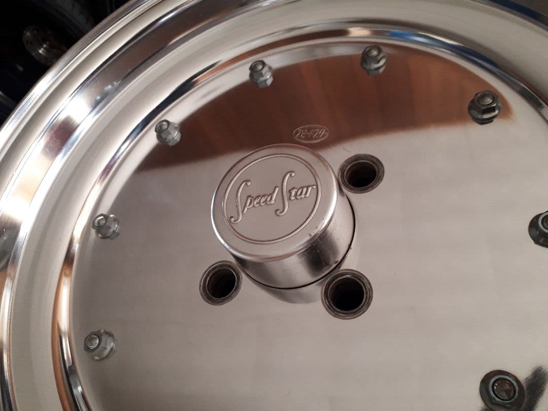 SSRマークⅠ 4穴100 希少良サイズスピードスターホイール