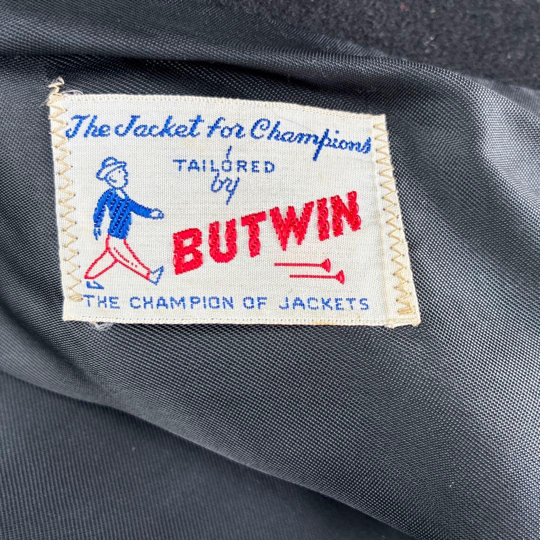 60-70s BUTWIN スタジャンFLEETWOOD '72 黒 カークラブ