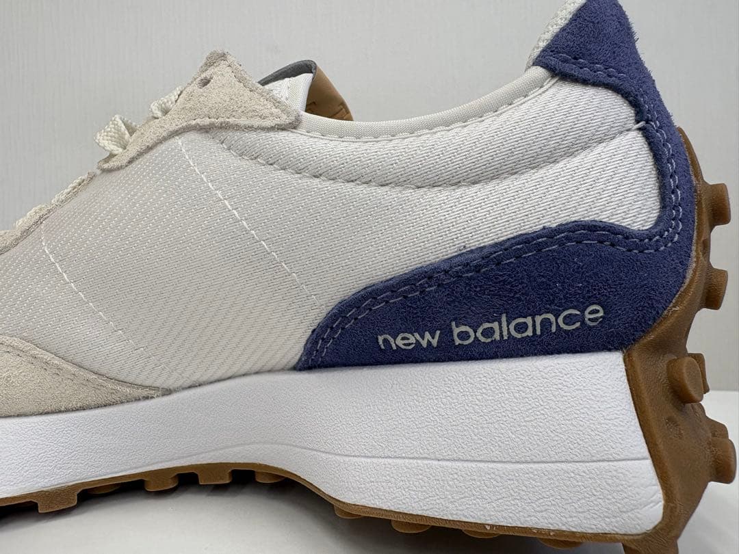 NB ニュースバランス327 ホワイト×ネイビー　23.5㎝