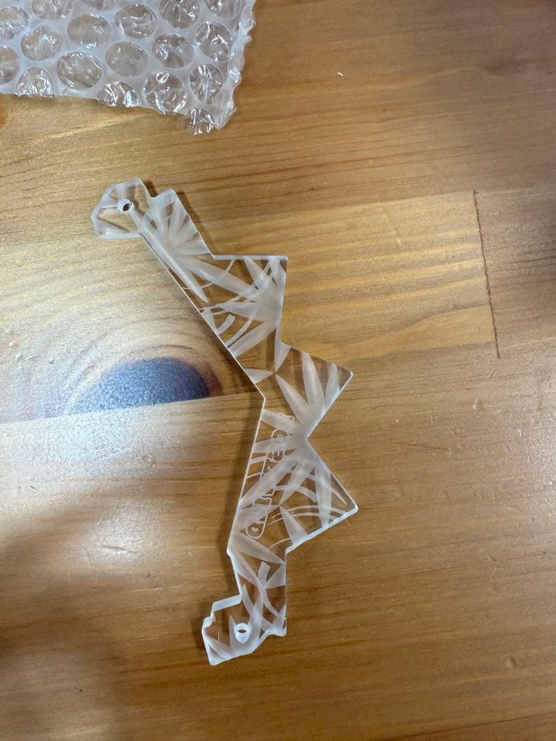 ボンボネロ クリスタルガラスフィン 切子ガラス ROSEWILD