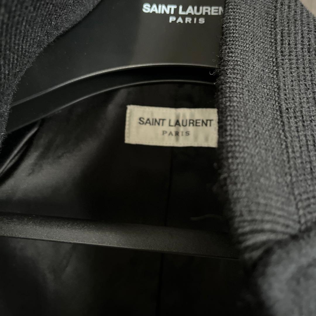 定番　イヴ・サンローラン　ジャンパー　ブラックライン