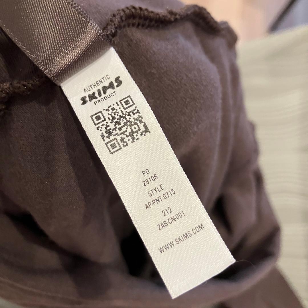 [完売品]着画有 SKIMS 限定色 フレアレギンス Ironブラウン