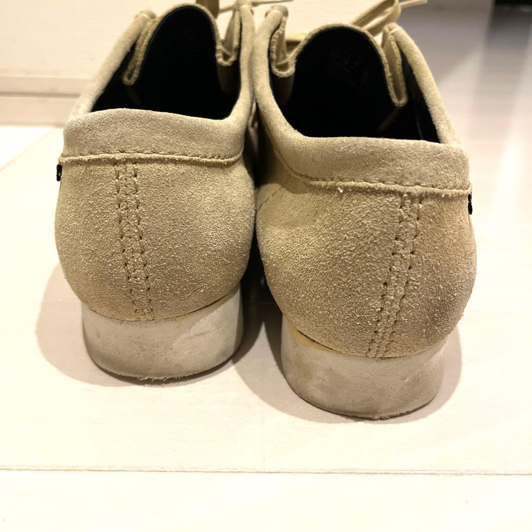 CLARKS GORE-TEX ベージュ スエードシューズ