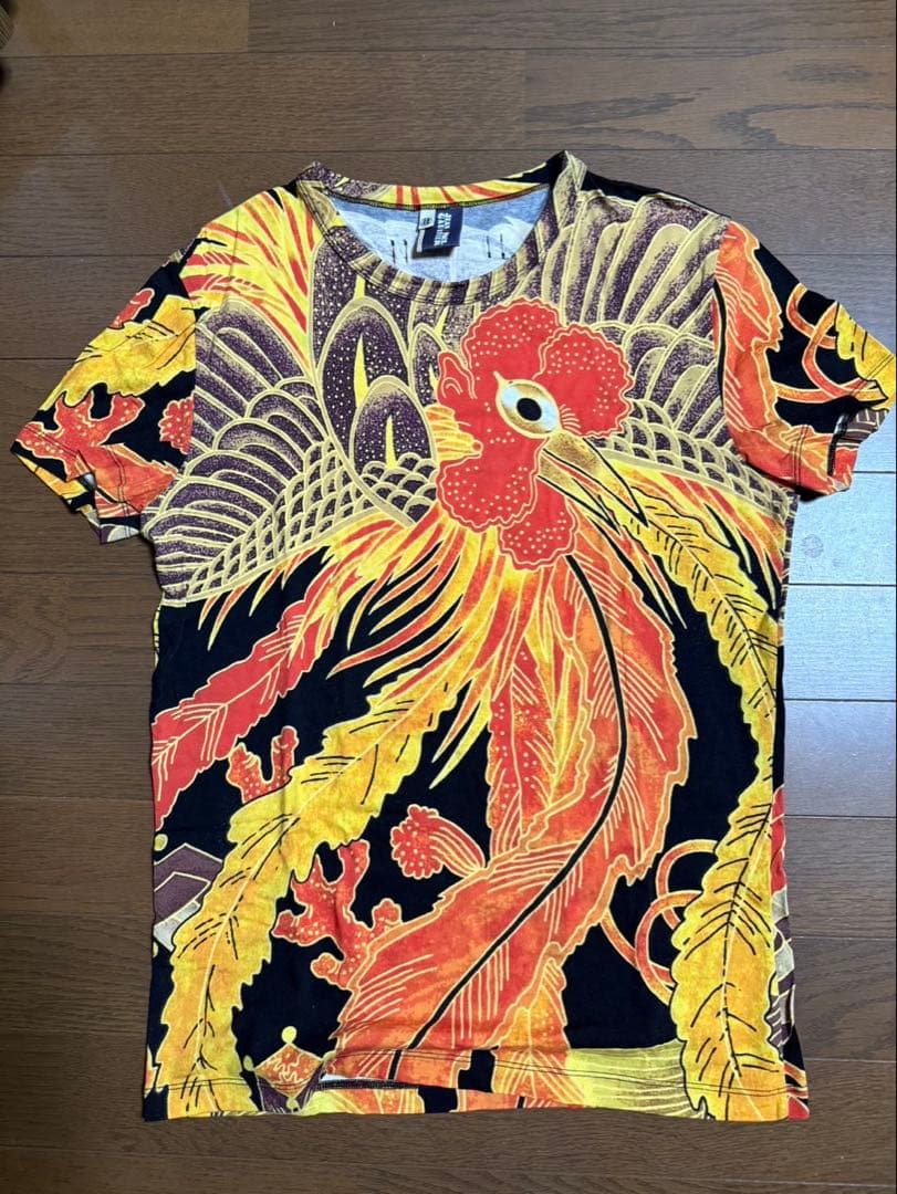 Jean Paul Gaultier鳳凰プリントカットソー
