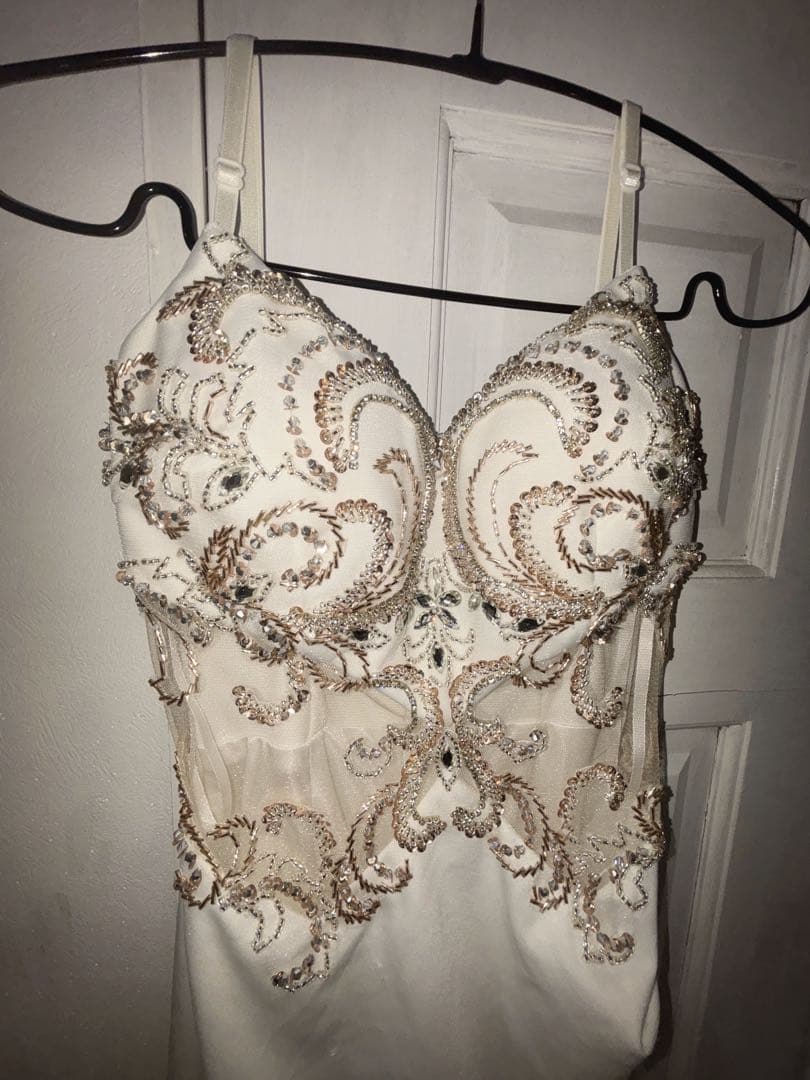 キラキラロングドレス