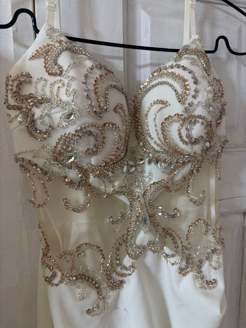 キラキラロングドレス