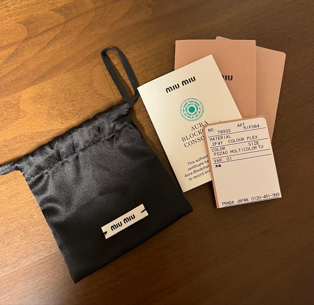 miumiu ミュウミュウ ヘアクリップ