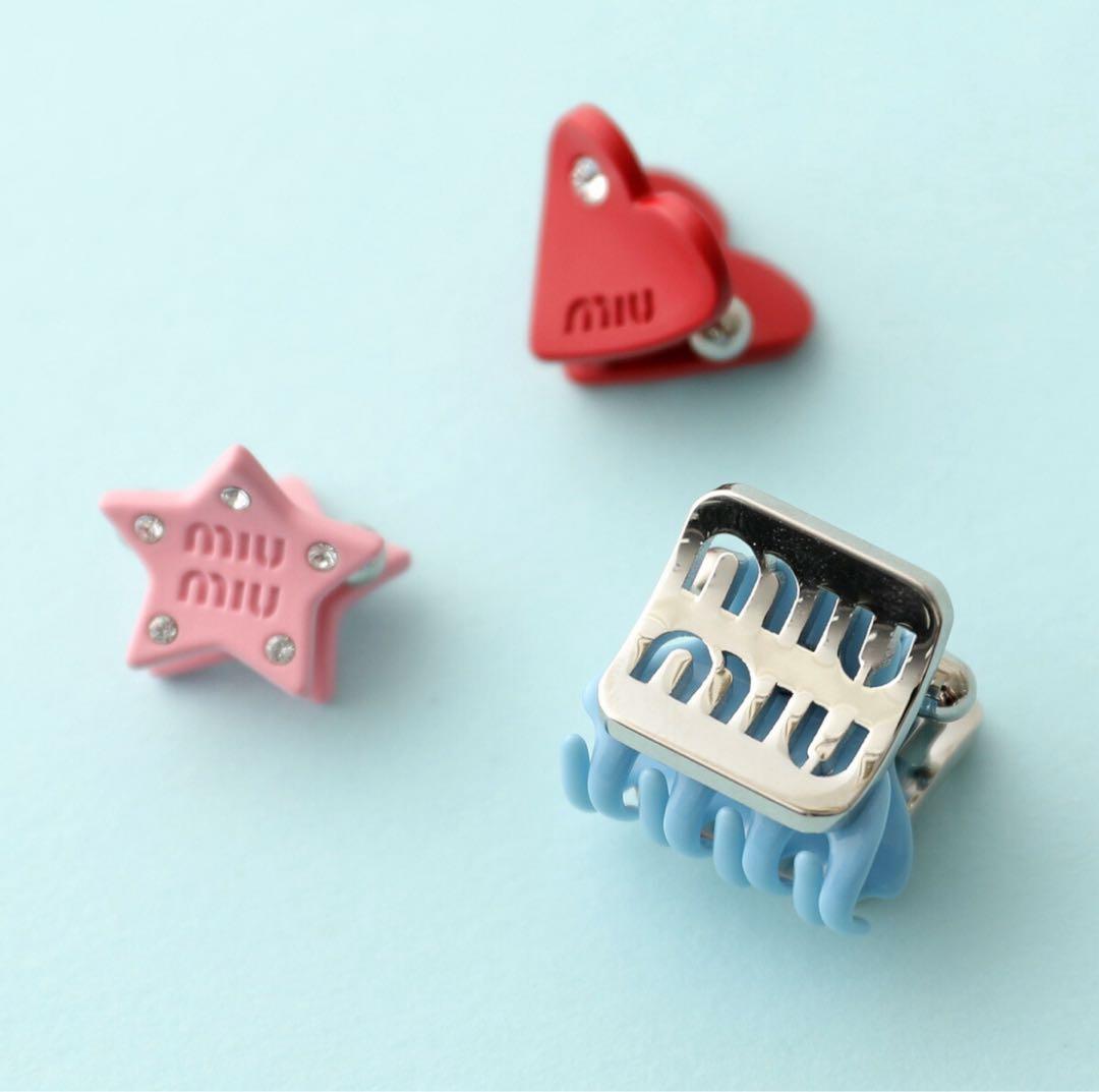 miumiu ミュウミュウ ヘアクリップ