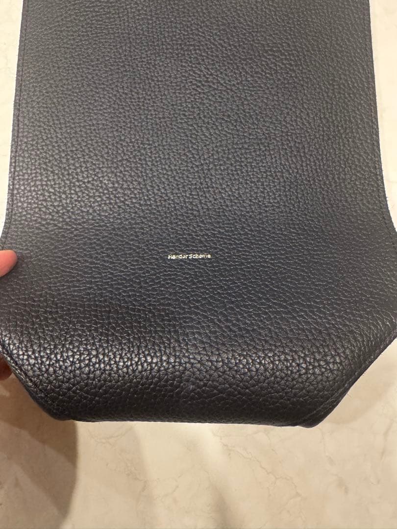 イケルHender Scheme paper bag small navy