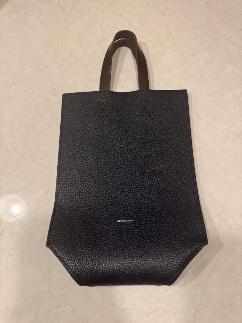 イケルHender Scheme paper bag small navy
