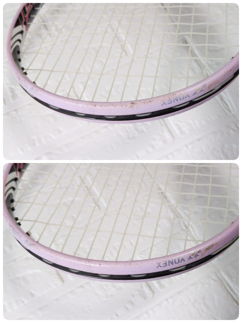 YONEX Mizunoテニスラケット ラケットケース ボール 空気入れ付き