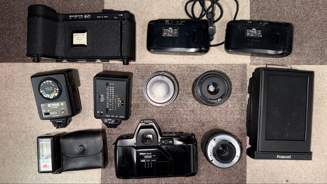 「ジャンク品」フイルムカメラ部品セット