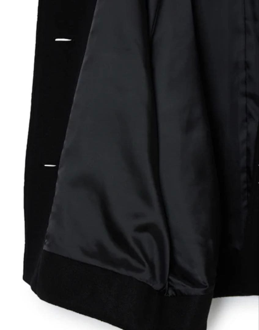 ADAM ET ROPE' FEMME スタンドカラーミドルコート