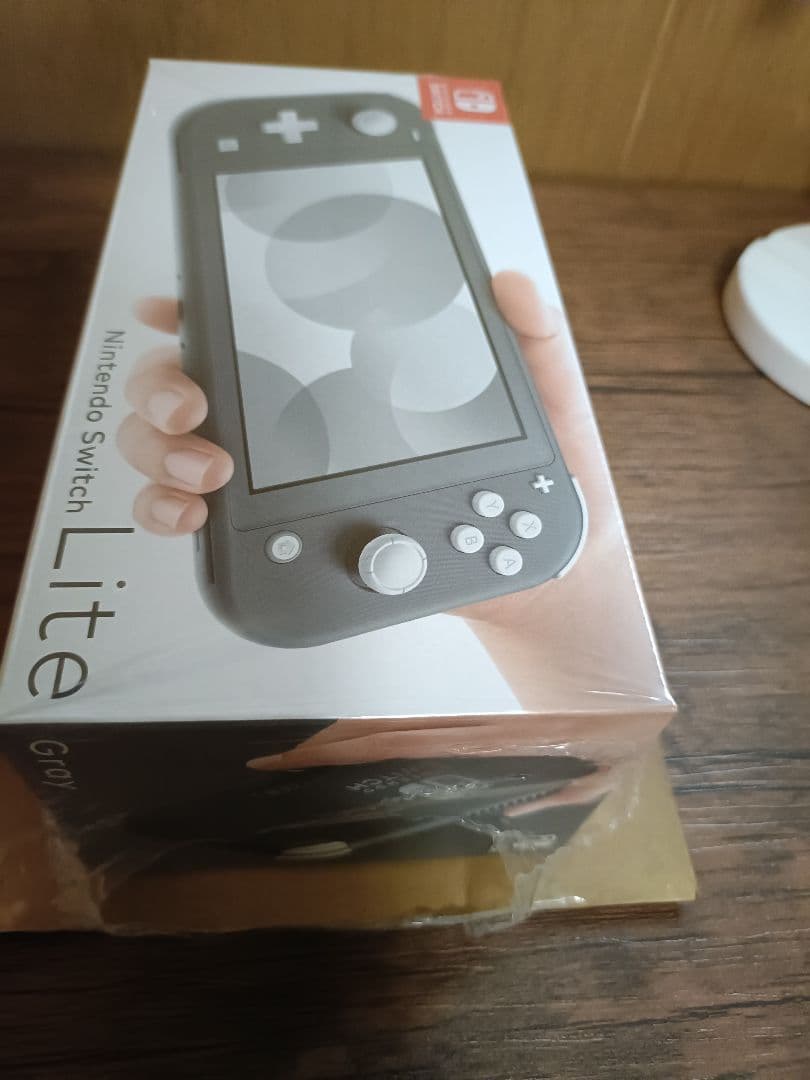 Nintendo Switch Lite グレー　新品　楽天ブックス包装のまま