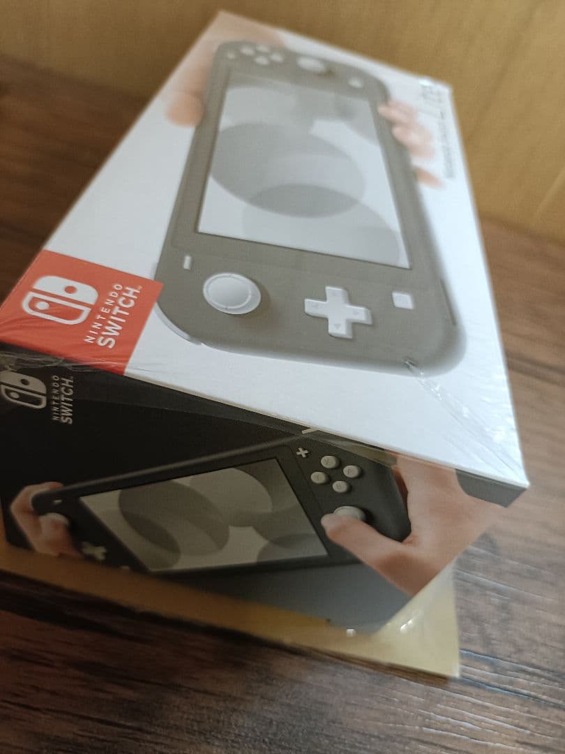 Nintendo Switch Lite グレー　新品　楽天ブックス包装のまま