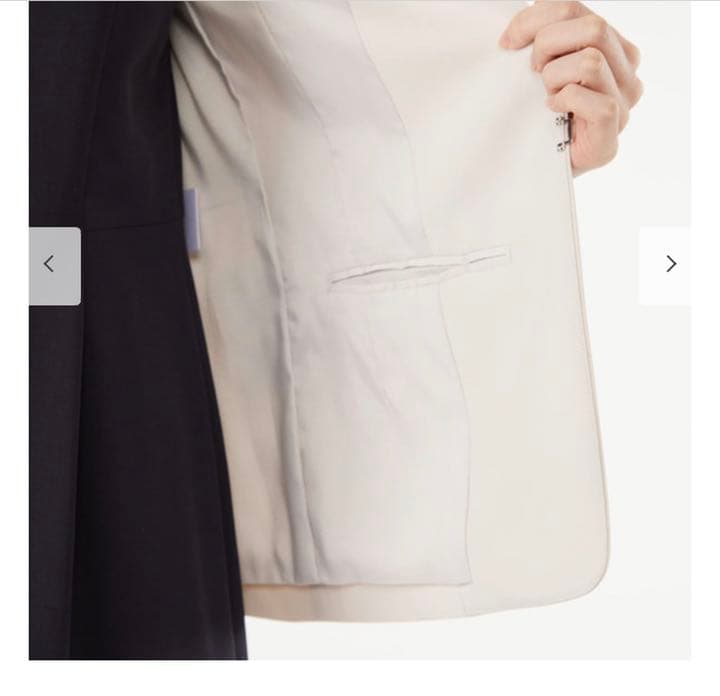 プラステ　ツイル2wayストレッチカラースーツ