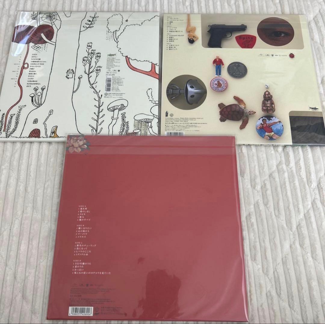m*3様 ★新品未使用★ スピッツ　レコード３枚セット　花鳥風月＋、おるたな、色