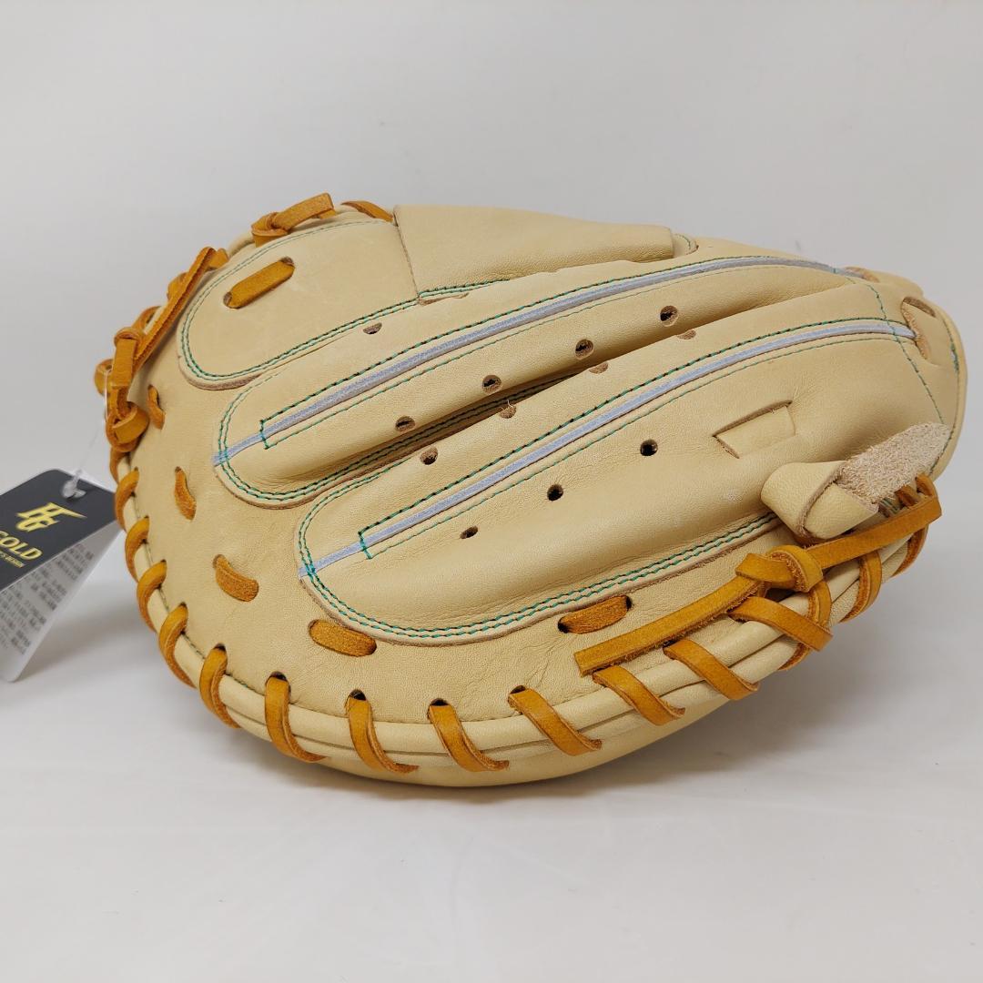 ハイゴールド 少年軟式用ミット RKG-111M キャメル 右投げ