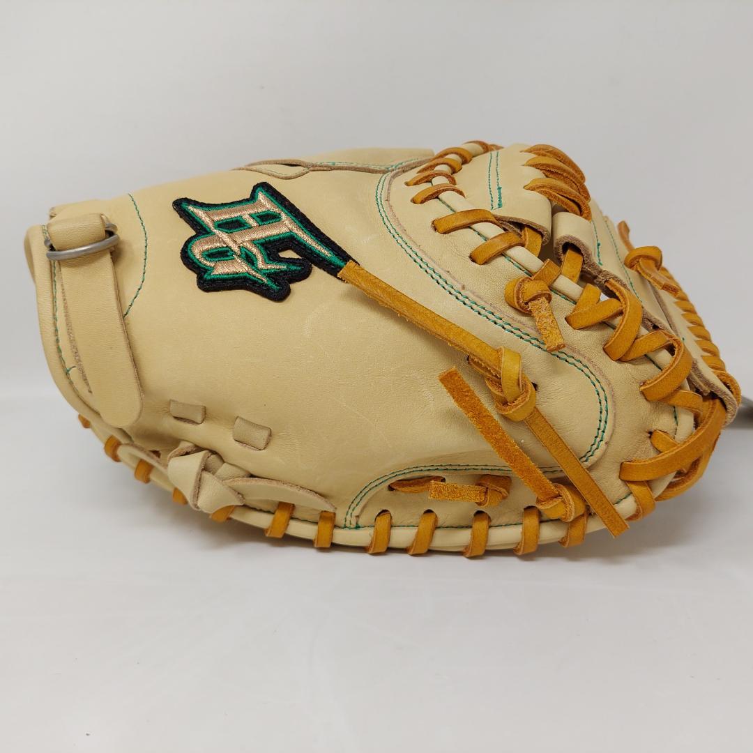 ハイゴールド 少年軟式用ミット RKG-111M キャメル 右投げ