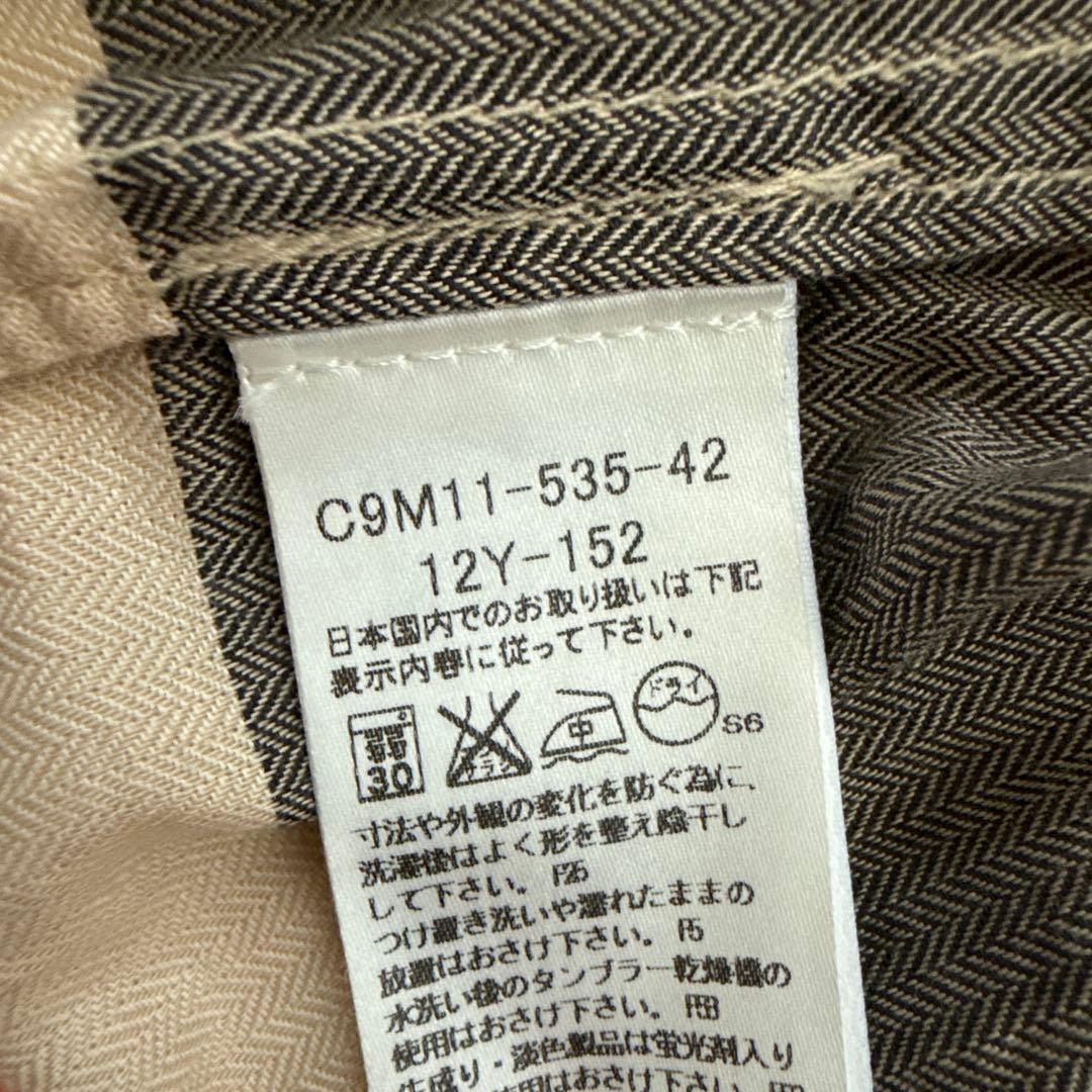 BURBERRY CHILDREN チェック柄長袖シャツ