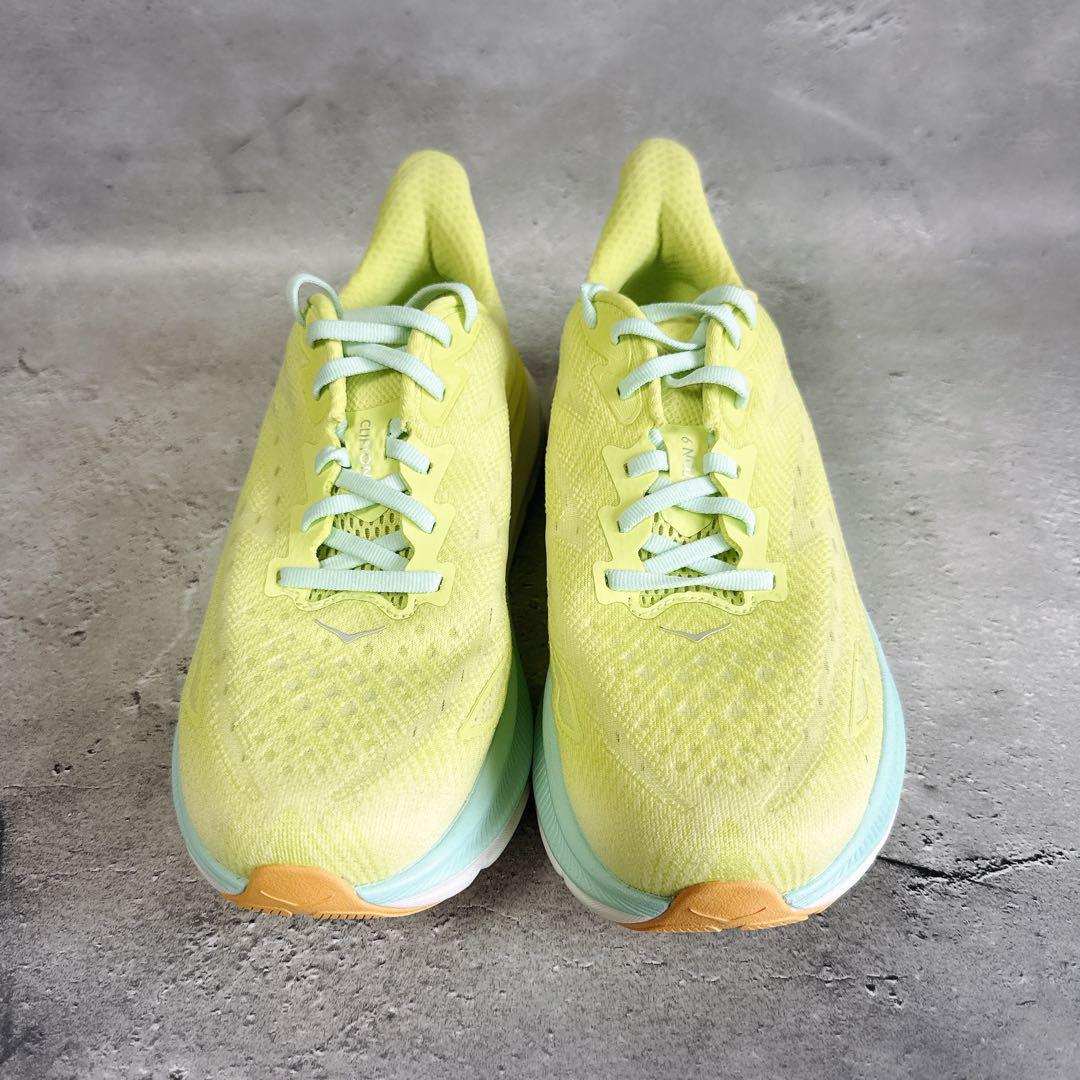 美品　HOKA ホカ　クリフトン9 レディース　24.5cm 軽量
