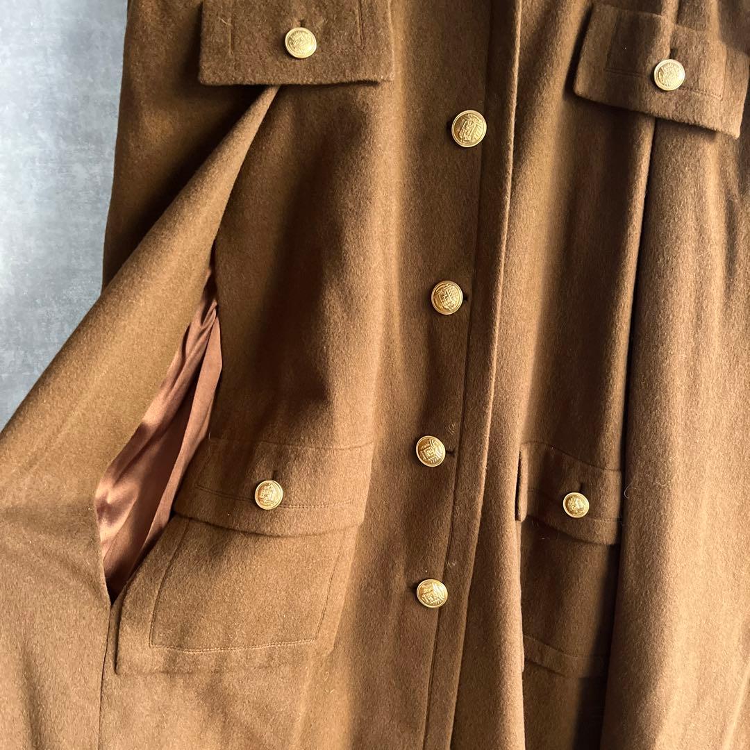 ヴィンテージ マントコート　古着　昭和レトロ　used ビンテージ　希少