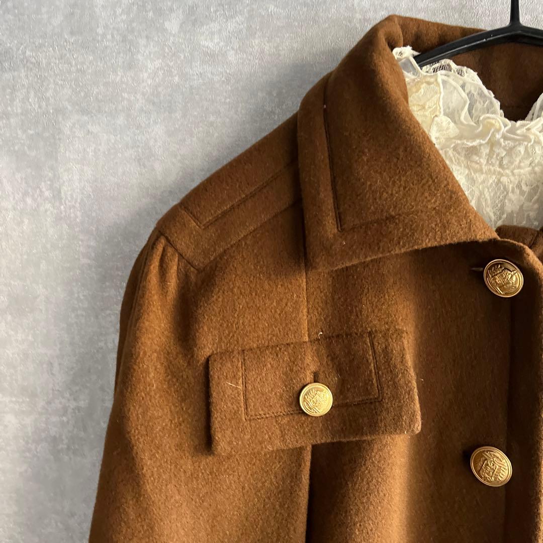 ヴィンテージ マントコート　古着　昭和レトロ　used ビンテージ　希少