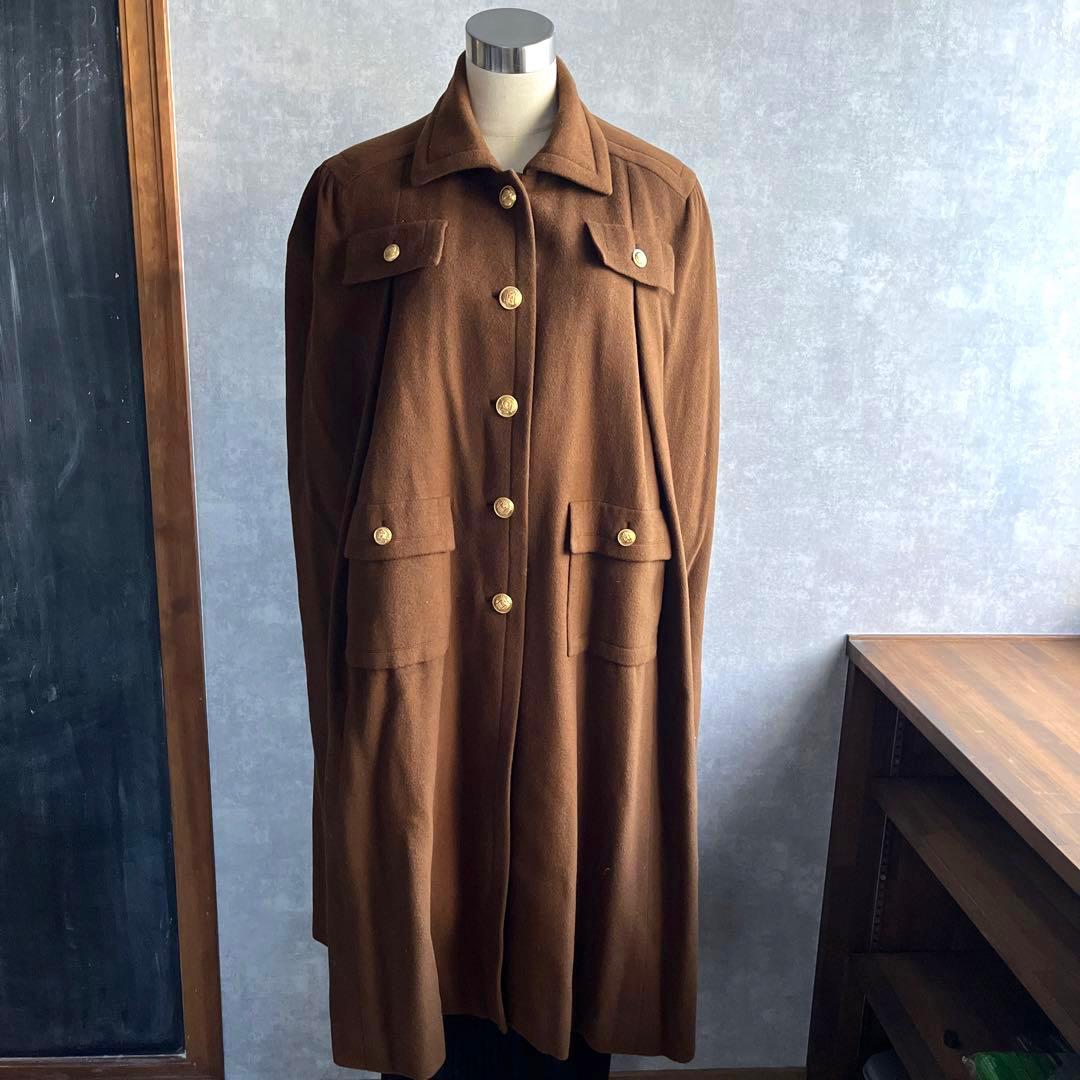 ヴィンテージ マントコート　古着　昭和レトロ　used ビンテージ　希少
