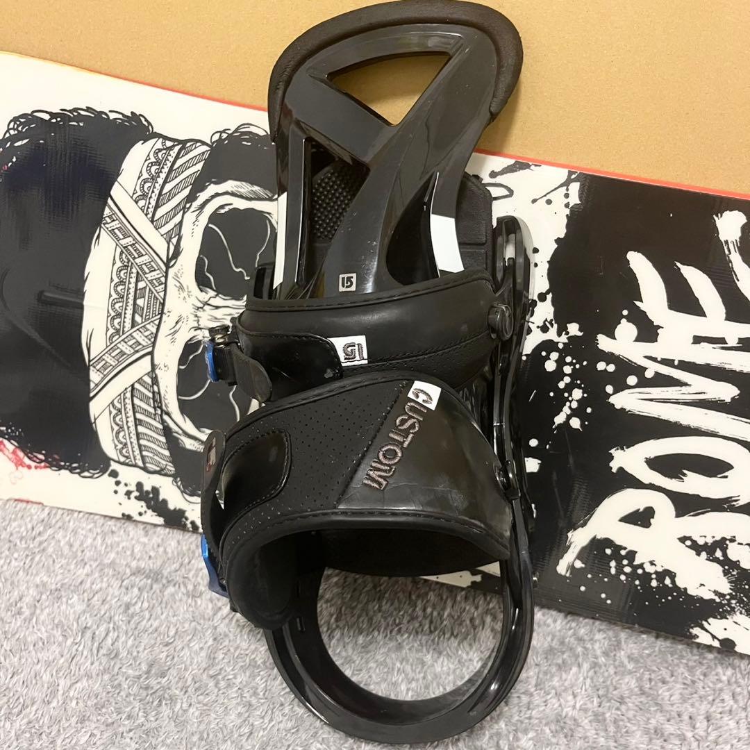 ROME SDS SHANK スノーボード 板 153cm ビンディング付き